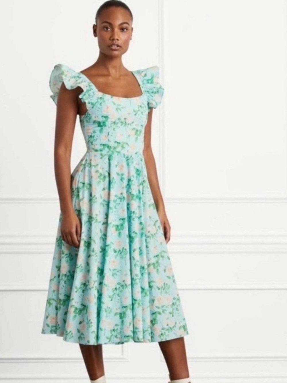 Hill House Daphne Floral Small Dress New With Tags